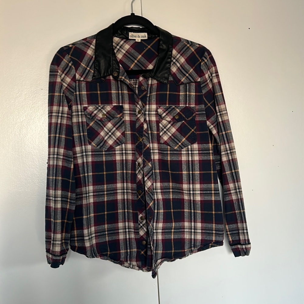 Olive & Oak Plaid shirt